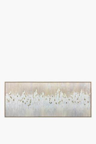 Hand Painted Abstract Canvas, 70x170cm