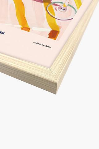 Framed Picnic Canvas, 40x60cm - Onesize