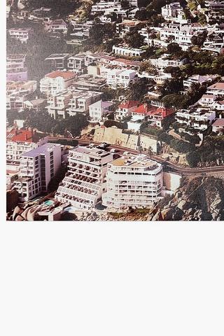 Printed Cape Town Canvas, 60x90cm