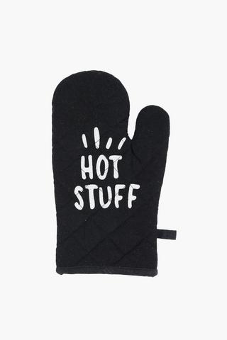 Script Single Cotton Glove