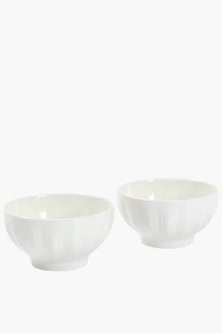 Sania 6 Piece Porcelain Dessert Bowls