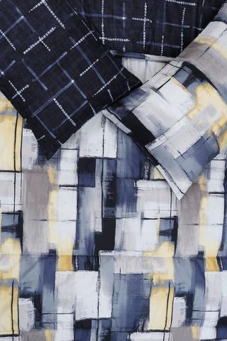 Soft Touch Greyton Abstract Reversible Duvet Cover Set