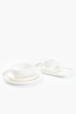 22 Piece Ceramic Bone Dinnerset