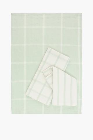 3 Pack Waffle Tea Towel Set