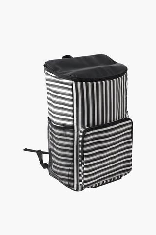 Monochrome Stripe Backpack