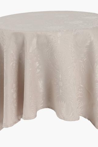 Sodwana Foil Round Tablecloth , 180cm