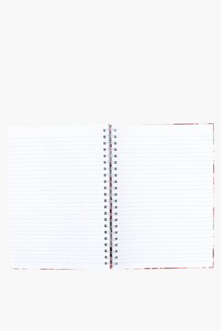 Cherries And Ribbons A4 Spiral Notebook