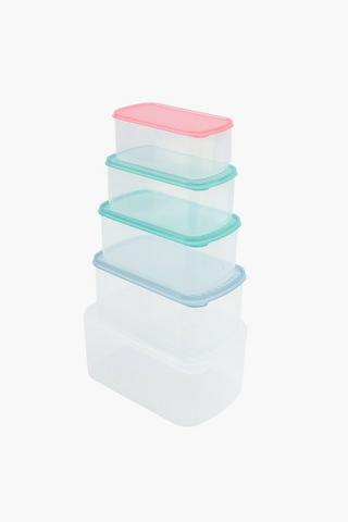 Nested 5 Piece Multi Containers
