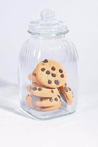 Glass Cookie Jar, 5l