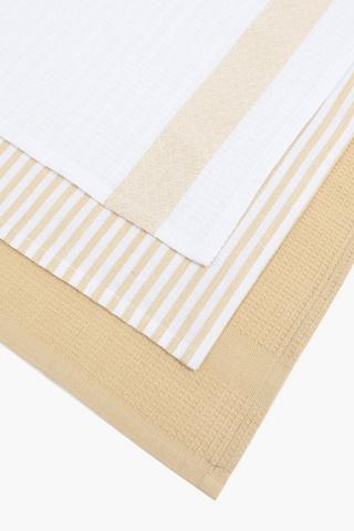 3 Pack Diamond Tea Towel Set