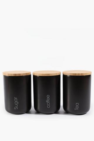 Set Of 3 Mod Canisters