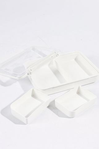 Large Clip Plastic Lunchbox