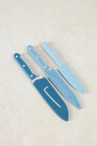 3 Piece Knife Set With Sleath