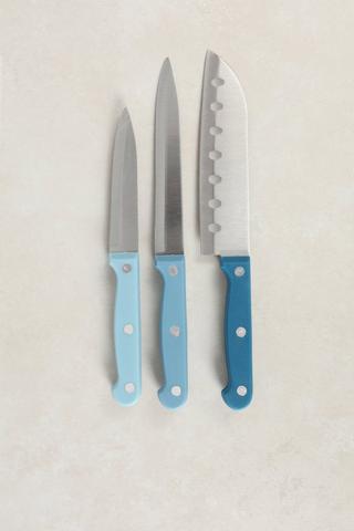 3 Piece Knife Set With Sleath
