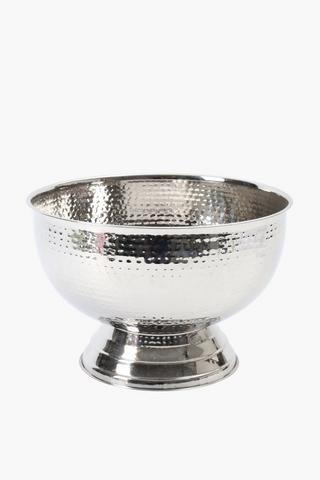 Hammered Metal Champagne Bucket