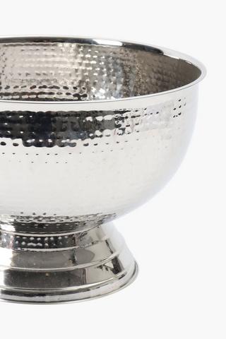 Hammered Metal Champagne Bucket