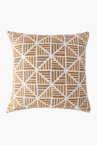 Chenille Leon Diamond Scatter Cushion, 60x60cm