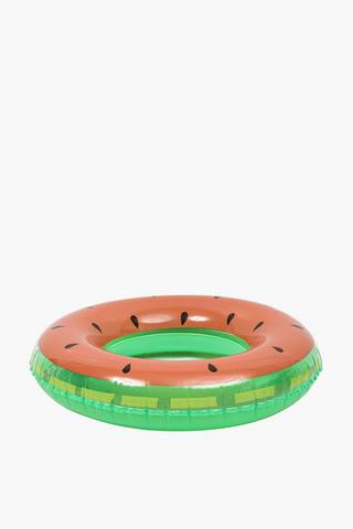 Inflatable Watermelon Pool Ring, 90cm