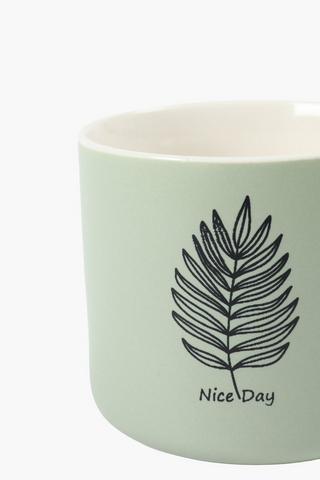 Floral Handle Mug, 300ml