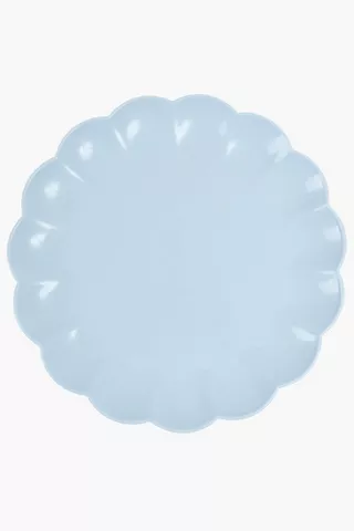 Scalloped Dinner Plate