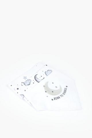 3 Pack Born To Sparkle Bib