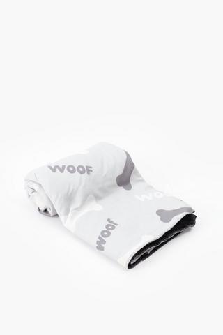 Printed Bone Pet Blanket