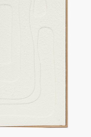 Maze Text Wall Art, 80x100cm