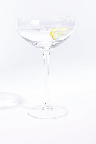 Emerald Saucer Glass