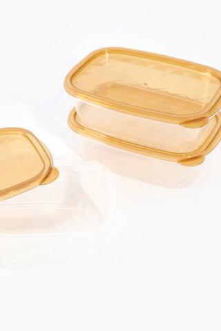 6 Piece Plastic Storage Set