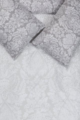 Soft Touch Twill Foil Kriel Reversible Duvet Cover Set