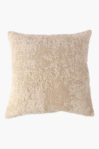 Tufted Abstract Feather Filled Scatter Cushion, 60x60cm