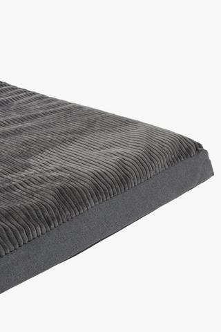 Cord Zip Off Pet Bed 125x85cm