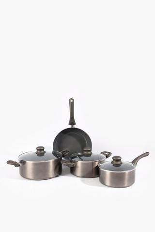 7 Piece Aluminium Cookware Set