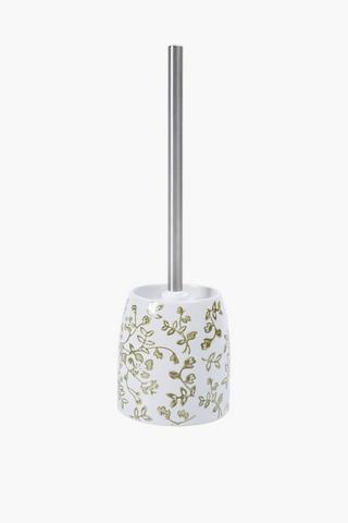 Ceramic Delft Toilet Brush Set