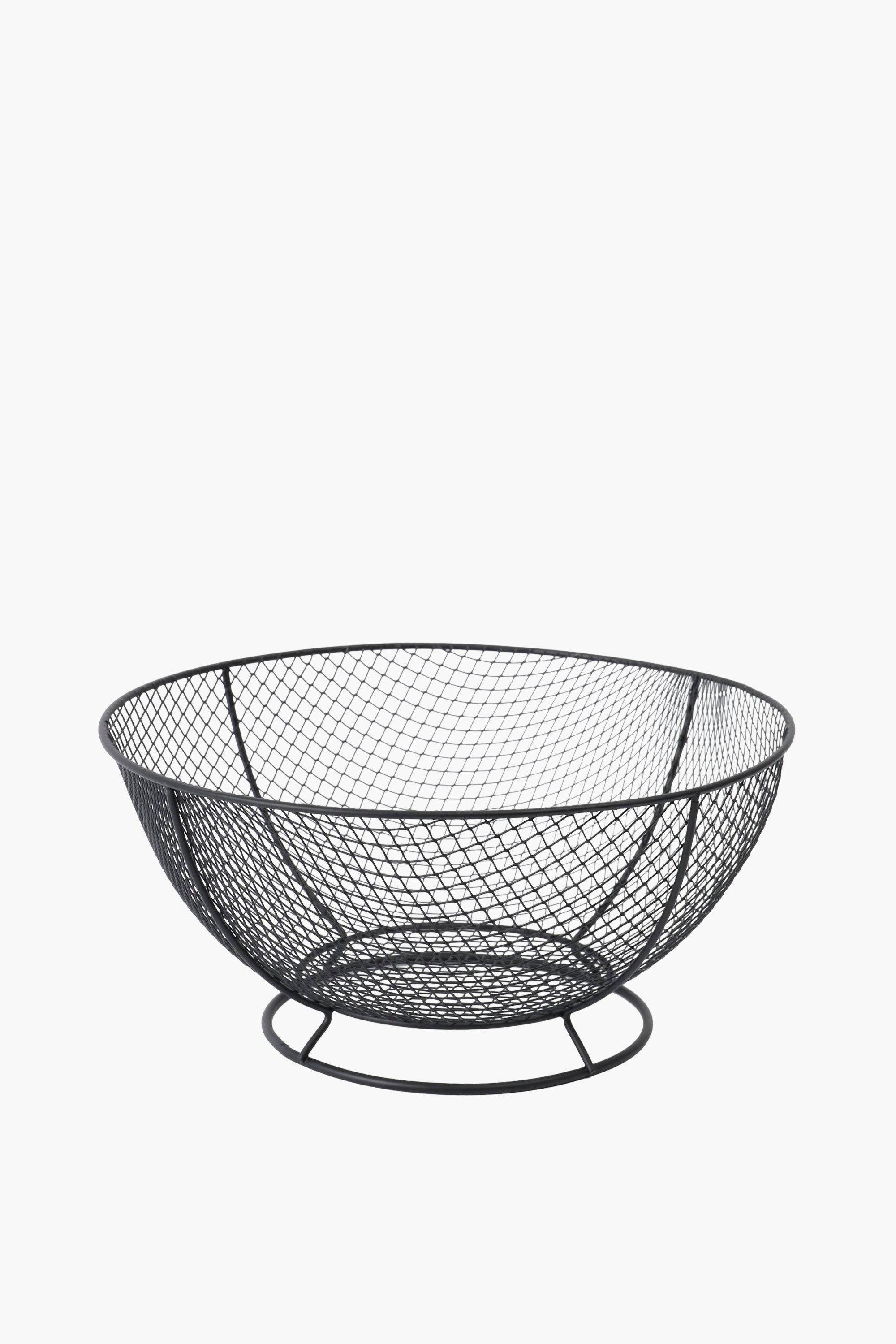 Metal Mesh Fruit Bowl