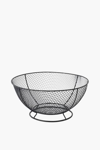 Metal Mesh Fruit Bowl