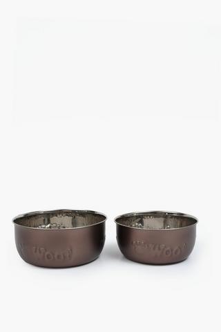 Embossed Pet Bowl 16cm