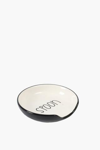 Ceramic Rim Spoon Rest