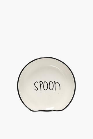 Ceramic Rim Spoon Rest
