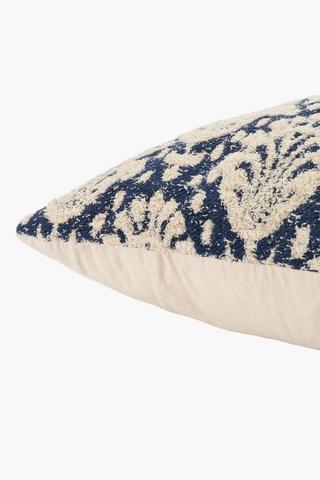 Tufted Nadi Tile Feather Filled Scatter Cushion, 60x60cm