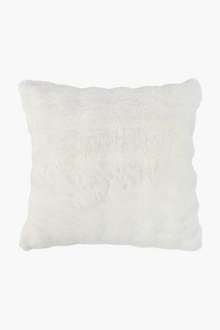 Faux Fur Bubble Scatter Cushion, 50x50cm