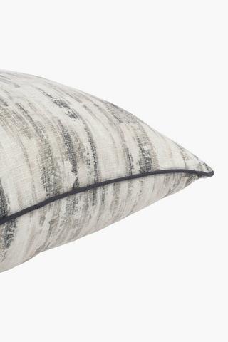 Premium Printed Chenille Gia Abstract Feather Filled, 60x60cm