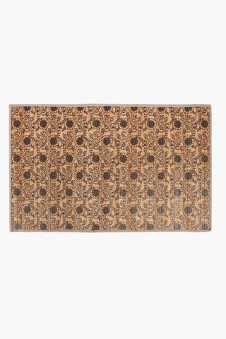 Printed Bamboo Bath Mat, 50x80cm