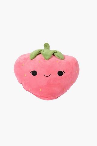 Strawberry Shaped Cushion 30cm