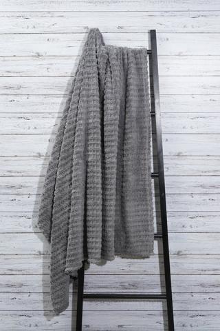 Jacquard Sherpa Block Blanket, 150x200cm