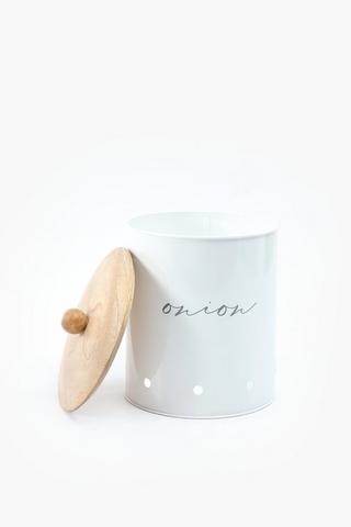 Hampton Onion Storage Jar