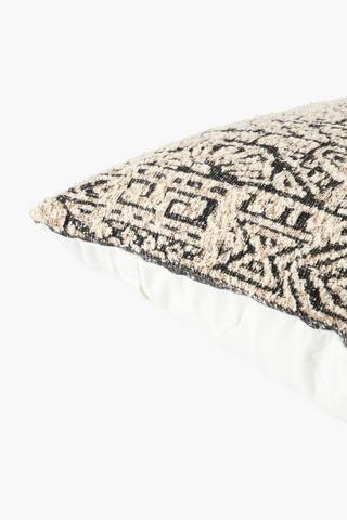 Extra Premium Tufted Geometric Scatter Cover Only, 60x60cm