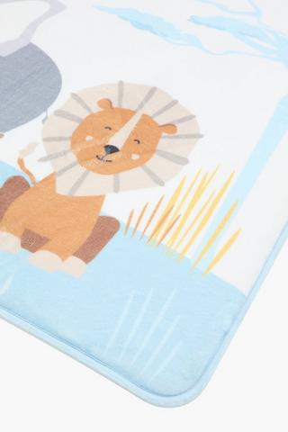 Printed Oliver Safari Rug, 70x110cm