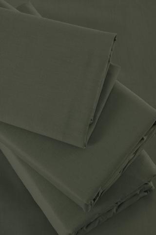 144 Thread Count Extra Length Extra Depth Fitted Sheet, 37cm