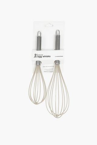 2 Pack Silicone Whisks
